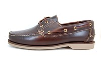 Dutch Boat Shoes with Non-Slip Sole - brown in small sizes